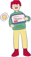 A learner self-monitoring their behavior